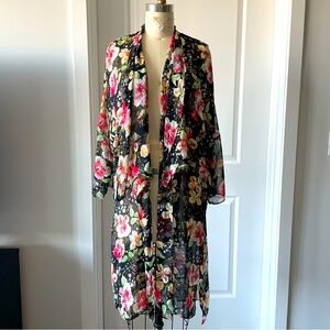 Zara Floral Duster Kimono - part of set